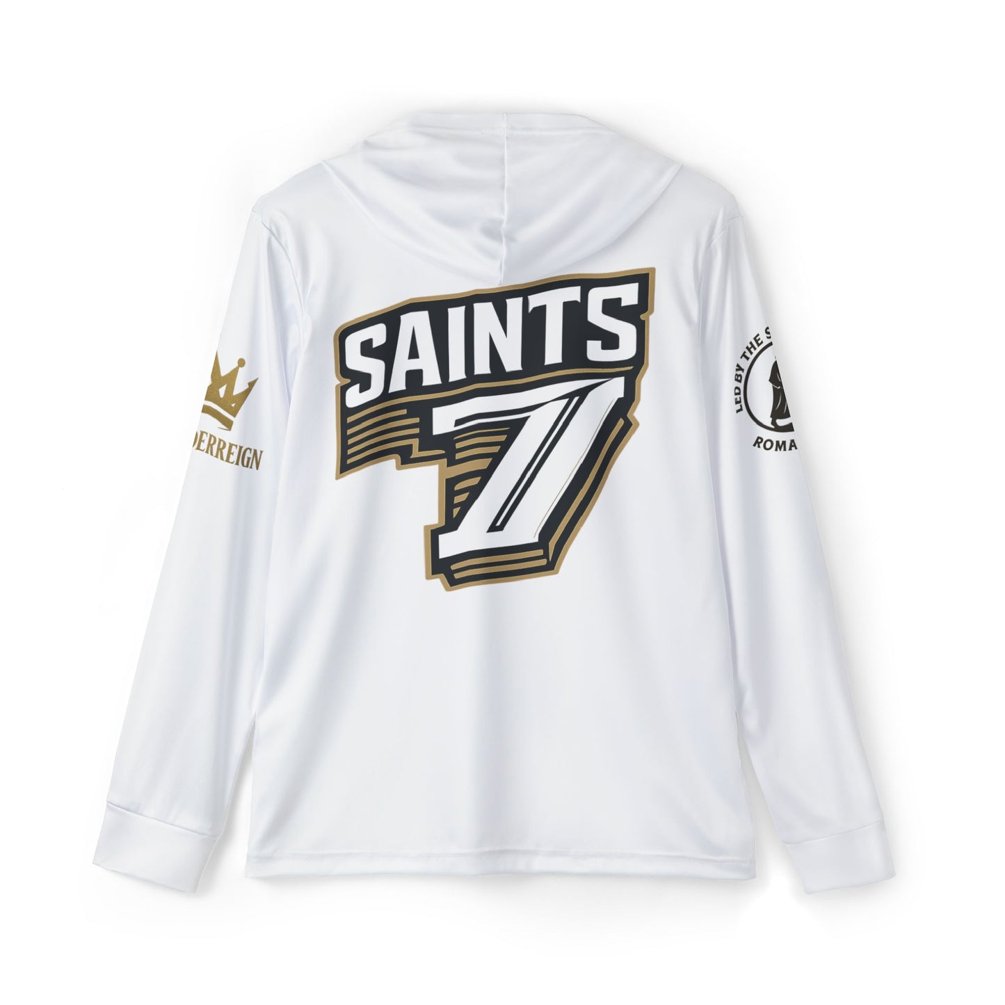 Faith-Inspired Sports Warmup Hoodie for Men - Team Jesus, Casual Wear, Active Lifestyle, Christian Athletes, Gift Idea
