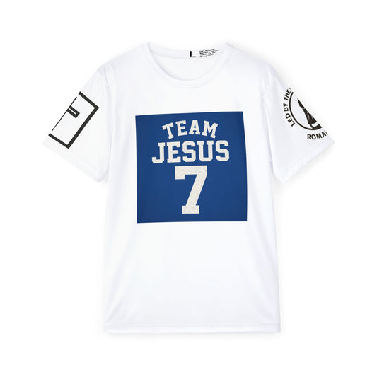 Team Jesus Men's Sports Jersey - Faith Apparel for Game Day, Church Events, Gifts, Basketball, Team Spirit