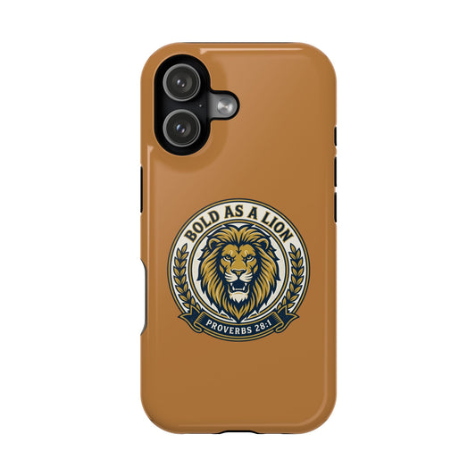 Bold As A Lion Phone Case