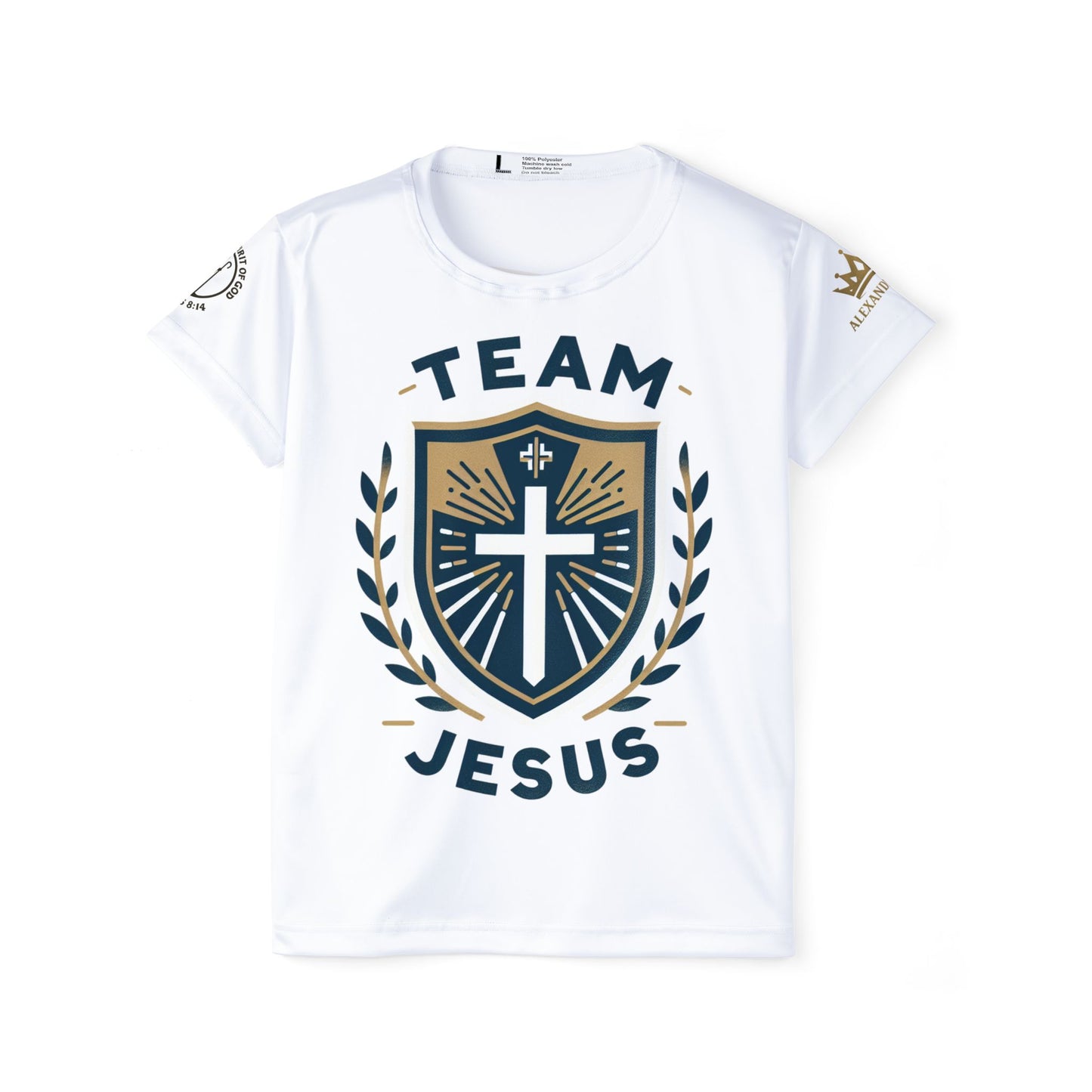 Christian Sports Jersey for Women - Team Jesus Apparel, Gym Wear, Faith-Based Gear, Inspirational Clothing, Religious Activewear